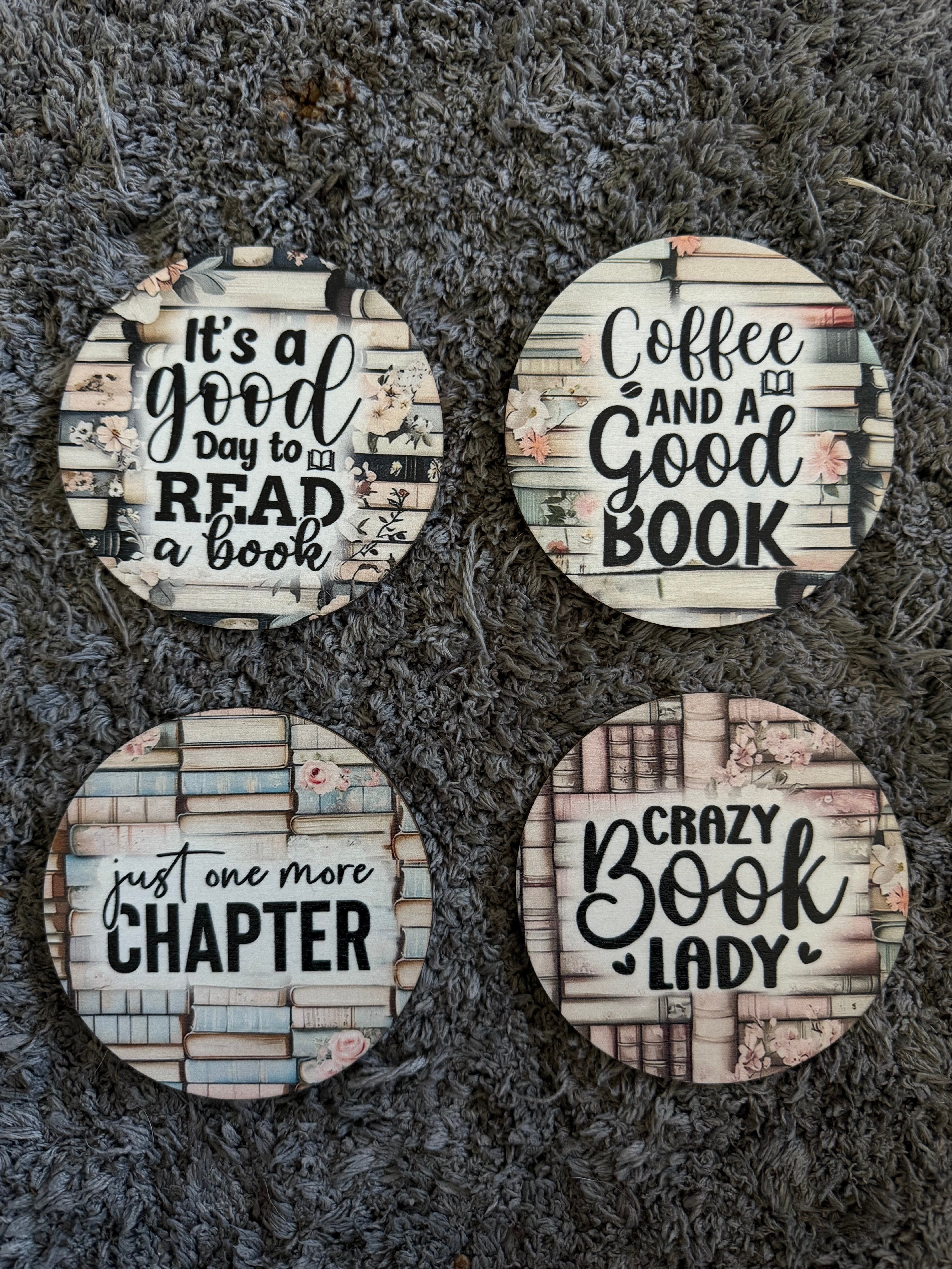 Book Coasters